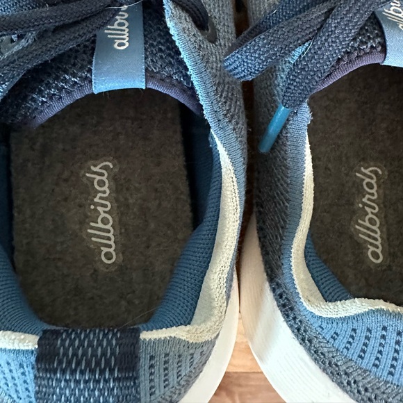 Allbirds Blue Knit Sneakers - Picture 6 of 7